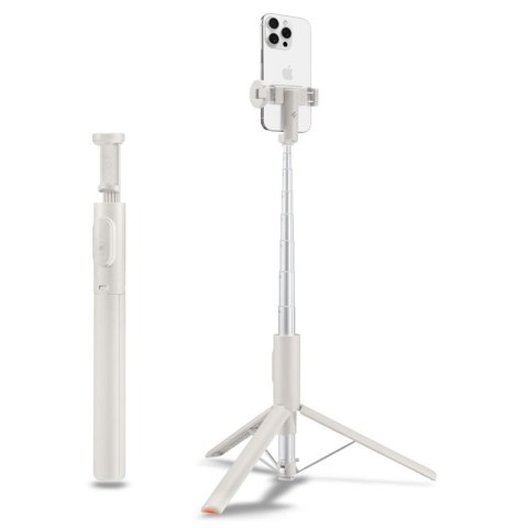 Spigen S541W Bluetooth Selfie Stick Tripod - Statyw na smartfon / uchwyt selfie stick (Dune Beige)