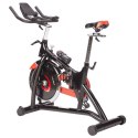 SW8902N Rower stacjonarny spinningowy HMS 18 kg czarny