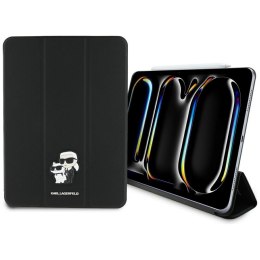 Karl Lagerfeld Book Cover Saffiano Magnetic Karl & Choupette - Etui iPad Pro 11