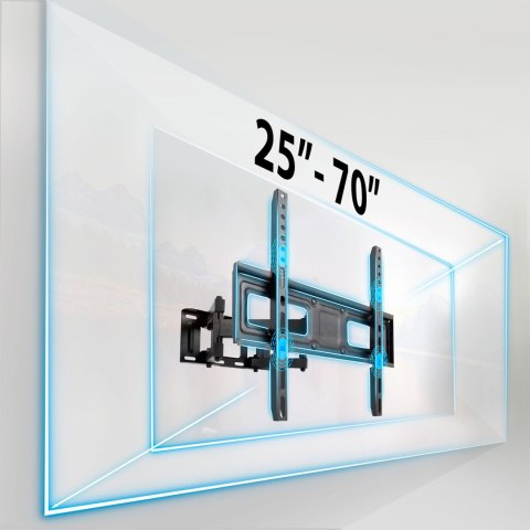 Uchwyt do telewizora 25-70 cali Humberg 50 kg