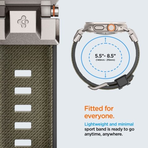 Spigen DuraPro Armor - Pasek do Apple Watch 44/45/46/49 mm (Military Green) Spigen DuraPro Armor - Pasek do Apple Watch 44/45/46/49 mm (Military Green)