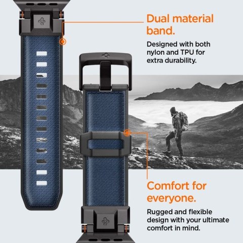 Spigen DuraPro Armor - Pasek do Apple Watch 44/45/46/49 mm (Navu Blue) Spigen DuraPro Armor - Pasek do Apple Watch 44/45/46/49 mm (Navu Blue)
