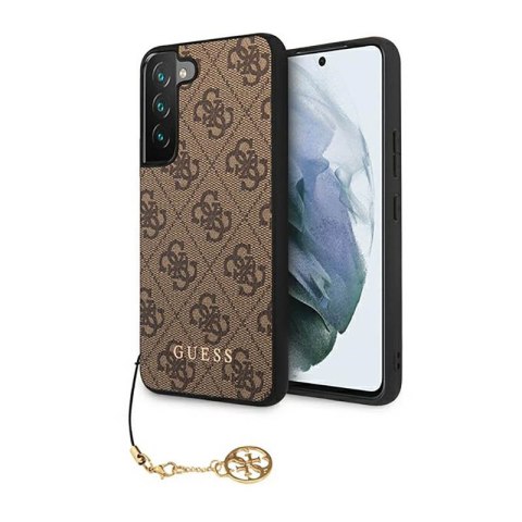 Guess 4G Charms Collection - Etui Samsung Galaxy S23 (brązowy) Guess 4G Charms Collection - Etui Samsung Galaxy S23 (brązowy)