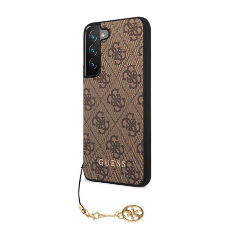 Guess 4G Charms Collection - Etui Samsung Galaxy S23 (brązowy) Guess 4G Charms Collection - Etui Samsung Galaxy S23 (brązowy)