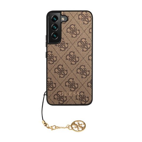 Guess 4G Charms Collection - Etui Samsung Galaxy S23 (brązowy) Guess 4G Charms Collection - Etui Samsung Galaxy S23 (brązowy)