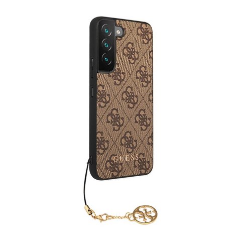 Guess 4G Charms Collection - Etui Samsung Galaxy S23 (brązowy) Guess 4G Charms Collection - Etui Samsung Galaxy S23 (brązowy)