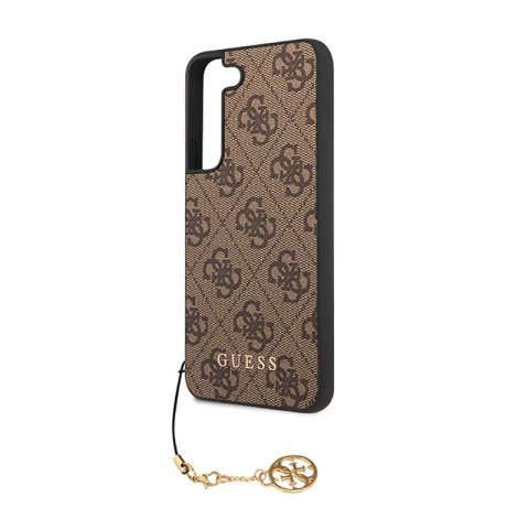 Guess 4G Charms Collection - Etui Samsung Galaxy S23 (brązowy) Guess 4G Charms Collection - Etui Samsung Galaxy S23 (brązowy)