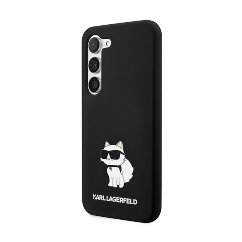 Karl Lagerfeld Silicone Choupette - Etui Samsung Galaxy S24 (czarny) Karl Lagerfeld Silicone Choupette - Etui Samsung Galaxy S24 (czarny)