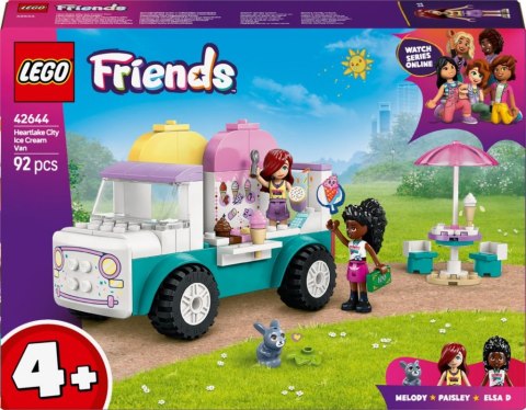 LEGO 42644 FRIENDS - Furgonetka z lodami w mieście Heartlake LEGO 42644 FRIENDS - Furgonetka z lodami w mieście Heartlake