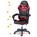 Fotel gamingowy Sofotel Draknor czarno-czerwony