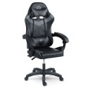Fotel gamingowy Sofotel Draknor czarno-szary
