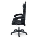 Fotel gamingowy Sofotel Draknor czarno-szary