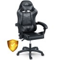 Fotel gamingowy Sofotel Draknor czarno-szary