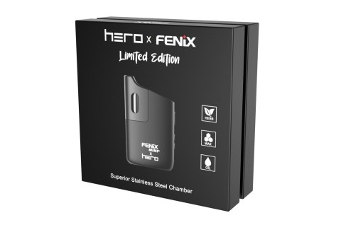 FENIX MINI PLUS x HERO - przenośny waporyzator do suszu FENIX MINI PLUS x HERO - przenośny waporyzator do suszu