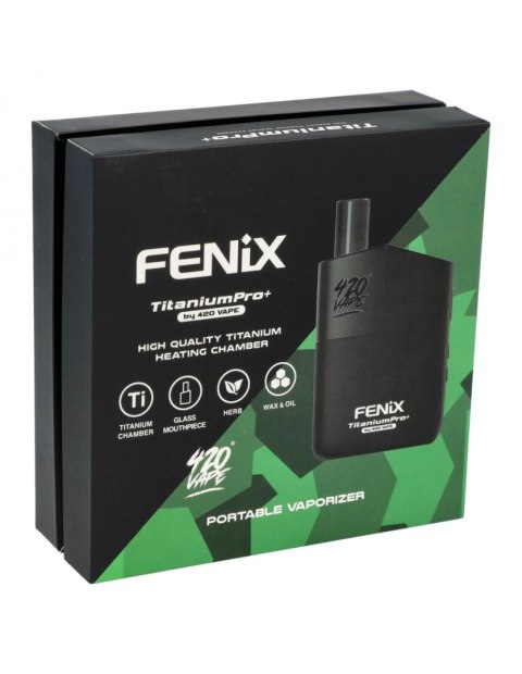 Fenix Titanium Pro+ - Przenośny waporyzator do suszu Fenix Titanium Pro+ - Przenośny waporyzator do suszu