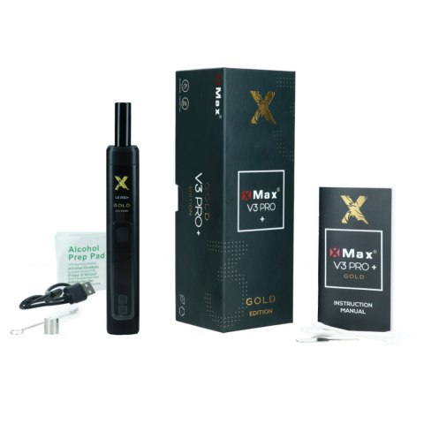 X-MAX V3 Pro Plus GOLD EDITION - Przenośny waporyzator X-MAX V3 Pro Plus GOLD EDITION - Przenośny waporyzator