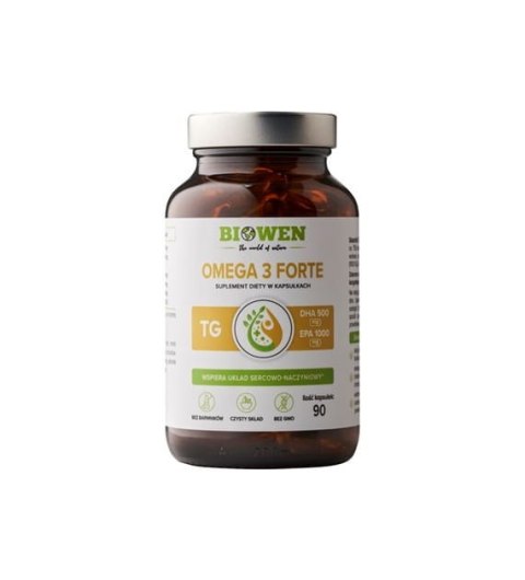 Omega 3 Forte - 90 kapsułek - BIOWEN