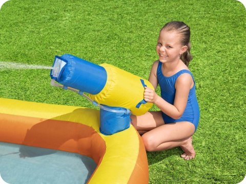 Plac zabaw dmuchany Mega Park 551 x 502 x 265 cm Bestway 53377