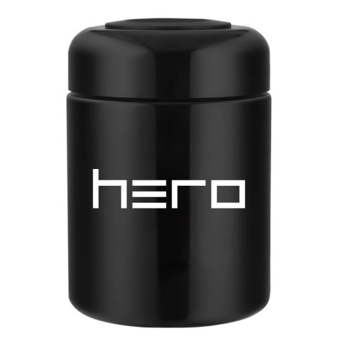 Szklany pojemnik bezzapachowy z higrometrem HERO - 250 ml Szklany pojemnik bezzapachowy z higrometrem HERO - 250 ml