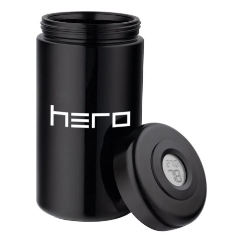 Szklany pojemnik bezzapachowy z higrometrem HERO - 500 ml Szklany pojemnik bezzapachowy z higrometrem HERO - 500 ml