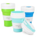 NC4103 KUBEK SILIKONOWY SKŁADANY 475ML NIEBIESKI NILS CAMP