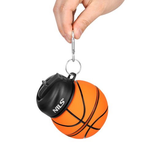 NC4104 KUBEK SILIKONOWY SKŁADANY 550ML BASKETBALL NILS NC4104 KUBEK SILIKONOWY SKŁADANY 550ML BASKETBALL NILS