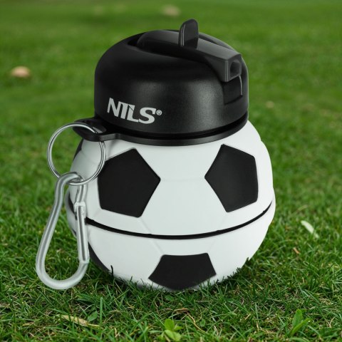 NC4104 KUBEK SILIKONOWY SKŁADANY 550ML FOOTBALL NILS NC4104 KUBEK SILIKONOWY SKŁADANY 550ML FOOTBALL NILS