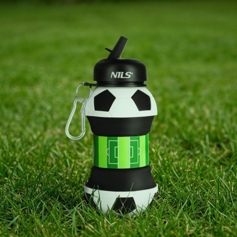 NC4104 KUBEK SILIKONOWY SKŁADANY 550ML FOOTBALL NILS NC4104 KUBEK SILIKONOWY SKŁADANY 550ML FOOTBALL NILS