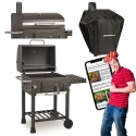 BD-891 Węglowy grill z pokrowcem Berdsen 57×43 cm antracyt + poradnik pdf