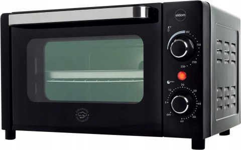 PR120 Mini piekarnik elektryczny Eldom 12L 1050W grill timer inox