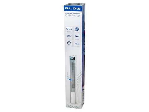 BLOW WENTYLATOR KOLUMNOWY XXL 125CM 90W BIAŁY BLOW WENTYLATOR KOLUMNOWY XXL 125CM 90W BIAŁY