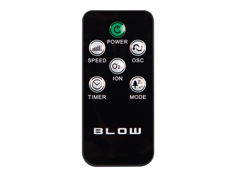 BLOW WENTYLATOR KOLUMNOWY XXL 125CM 90W CZARNY BLOW WENTYLATOR KOLUMNOWY XXL 125CM 90W CZARNY