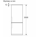 Chłodziarko-zamrażarka BOSCH KGN497ICT Chłodziarko-zamrażarka BOSCH KGN497ICT