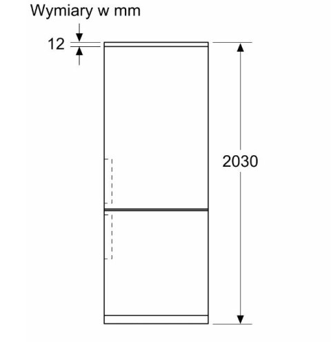 Chłodziarko-zamrażarka BOSCH KGN497ICT Chłodziarko-zamrażarka BOSCH KGN497ICT