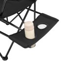 NC3301 KRZESŁO TURYSTYCZNE CZARNE NILS CAMP