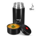 NC3802 TERMOS OBIADOWY 1000ML CZARNY NILS CAMP