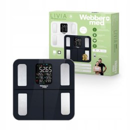 Waga Łazienkowa Analityczna 16 Parametrów Apple Health, Google Fit, IF1320C