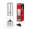 MŁYNEK DO PIEPRZU I SOLI ELEKTRYCZNY AKUMULATOROWY USB MŁYNEK DO SOLI
