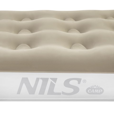 NC2801 MATERAC KEMPINGOWY 191X73X22 CM BEŻOWY NILS CAMP