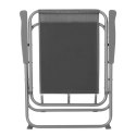 NC3503 KRZESŁO KEMPINGOWE SKŁADANE SZARE NILS CAMP