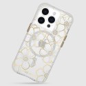 Case-Mate Floral Gems MagSafe - Etui iPhone 15 Pro (Gold)