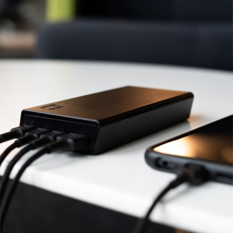 Green Cell PowerPlay20s - Power Bank 20000 mAh z szybkim ładowaniem USB-A QuickCharge 3.0 oraz 2x USB-C Power Delivery 22.5W (cz Green Cell PowerPlay20s - Power Bank 20000 mAh z szybkim ładowaniem USB-A QuickCharge 3.0 oraz 2x USB-C Power Delivery 22.5W (cz