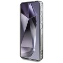 Guess Rhinestones Printed Classic Logo MagSafe - Etui do Samsung Galaxy S25 (czarny)