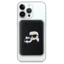 Karl Lagerfeld Karl & Choupette Head Pin MagSafe - Power Bank indukcyjny 5000 mAh 15W (czarny)