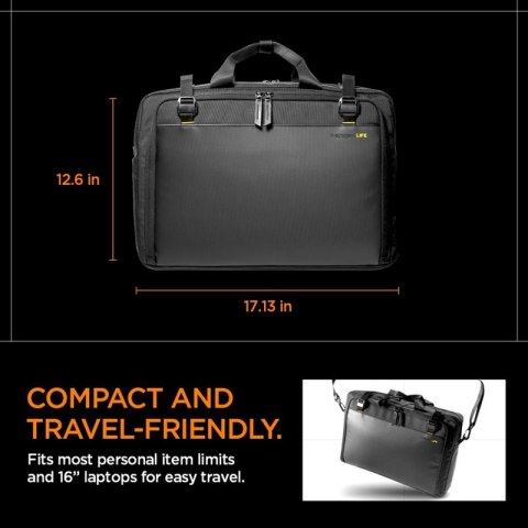 Spigen KD300 Klasden Laptop Bag - Torba na notebooka 16" (Czarny) Spigen KD300 Klasden Laptop Bag - Torba na notebooka 16" (Czarny)