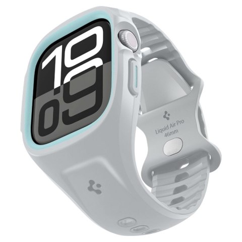 Spigen Liquid Air Pro - Pasek z obudową do Apple Watch 10 46 mm (Grey) Spigen Liquid Air Pro - Pasek z obudową do Apple Watch 10 46 mm (Grey)