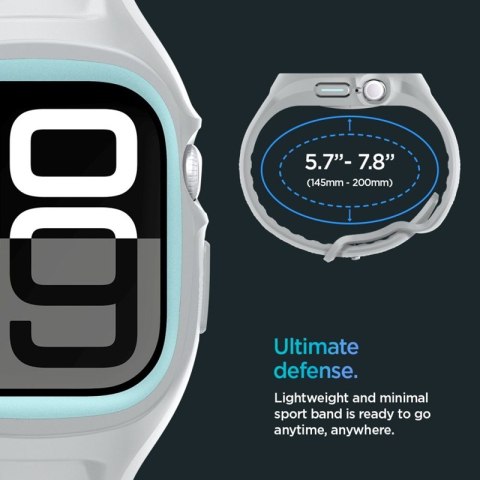 Spigen Liquid Air Pro - Pasek z obudową do Apple Watch 10 46 mm (Grey) Spigen Liquid Air Pro - Pasek z obudową do Apple Watch 10 46 mm (Grey)