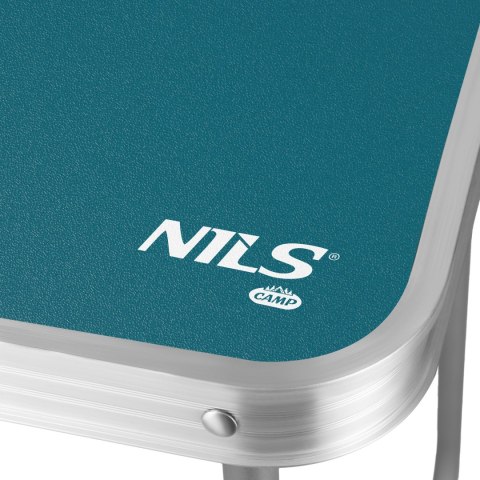 NC3401 STÓŁ KEMPINGOWY 80x60x70 CM NIEBIESKI NILS CAMP