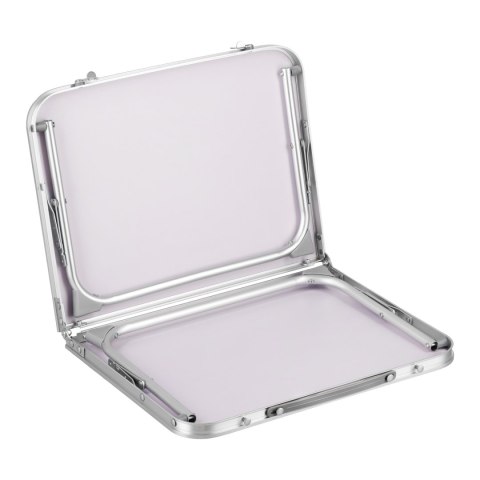 NC3402 STÓŁ TURYSTYCZNY SKŁADANY NISKI CIEMNOSZARY NILS CAMP