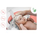 Wanienka składana dla dzieci, niemowląt z termometrem i wkładką Ricokids RK-287 biało-różowa Wanienka składana dla dzieci, niemowląt z termometrem i wkładką Ricokids RK-287 biało-różowa